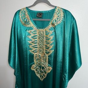 Teal one Size Caftan
